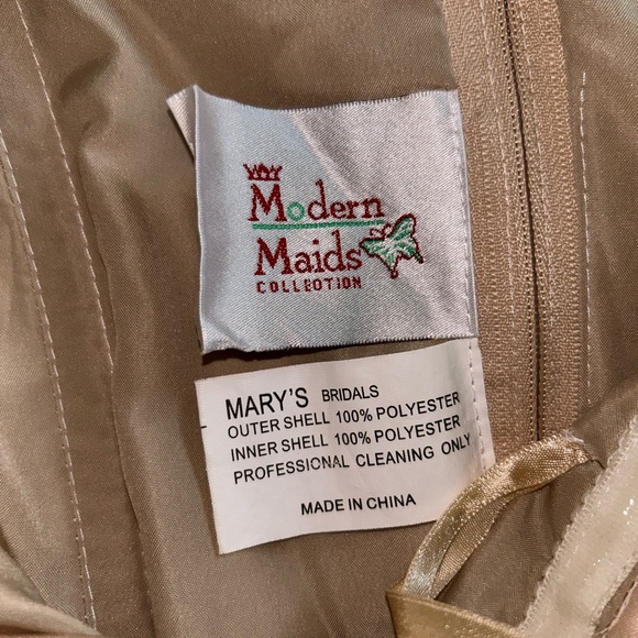 Mary’s Bridals Modern Maid Collection Dress with jacket and small purse - Picture 9 of 12